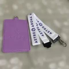 ASTRO AROHA 넥 스트랩 카드 케이스