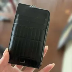 dunhill サムライブルー限定コラボ！本革レザー 名刺入れ - メルカリ