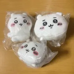 ちいかわ　クリップぬいぐるみ　もちもちフェイスマスコット　ねそべりぬいぐるみ