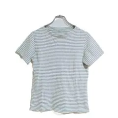 ユニクロ 半袖 カットソー S ストライプ Tシャツ ストライプ ボーダー 夏
