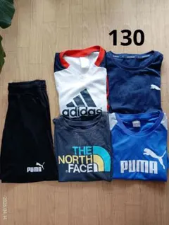 PUMA adidas THE NORTH FACE 130サイズセット