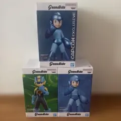 ロックマン フィギュア 3個セット ロックマン ロックマンエグゼ カプコン限定