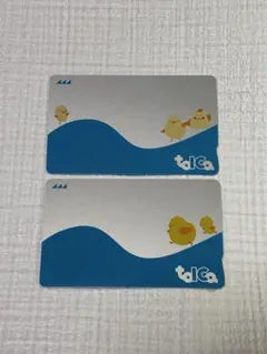 無記名 TOICA JR 交通系ICカード 2枚ぴよりん Suica ICOCA - メルカリ