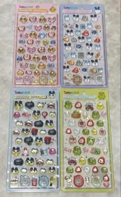 ☆たまごっち ボンボンドロップシール まめっちめめっちくちぱっちみみっちボンドロ