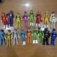 スーパー戦隊シリーズ ソフビフィギュア 16体セットのサムネイル