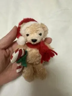 初期 ダッフィー ストラップ クリスマス　プレゼント 舌出し 新品タグ付き 初期 ダッフィー ストラップ クリスマス プレゼント 舌出し 新品
