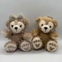 ダッフィー シェリーメイ ぬいぐるみチャーム 2点セット ディズニー