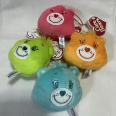 ケアベア ぬいぐるみマスコット 4個セット