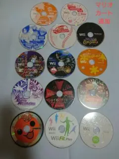 Wiiソフト 15本セット ディスクのみ まとめ売り