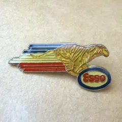 ESSO エッソタイガー 英国 レア物 当時物 エッソタイガー ラペルピン