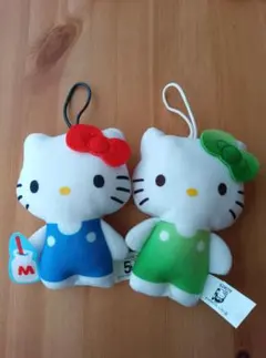 ハローキティ 50周年記念 ぬいぐるみ 2個セット