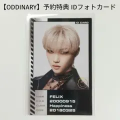 【Stray Kids】スキズ ODDINARY IDカード フィリックス
