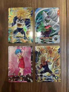 ドラゴンボールスーパーダイバーズ　4枚セット