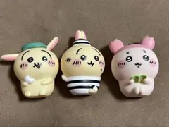 ちいかわフレンズ4 ソフビ人形 うさぎ 古本屋 カニちゃん