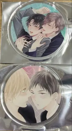 moment＆アメイロ グラッテ 暮田まきね &白松先生アクリルコースター