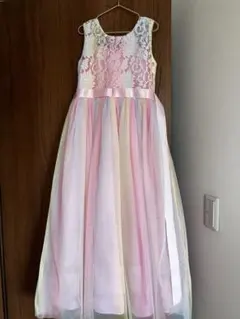 ピンクグラデーションドレス