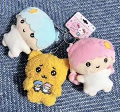 チェゴシム サンリオ popup ぬいぐるみ ペアマスコット キキララ