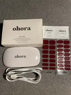ohora ジェルランプ ネイルシール付き