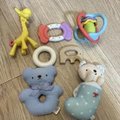 歯固め　ラトル　7点セット　まとめ売り