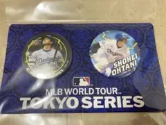 大谷翔平 『TOKYO SERIES 2025』 缶バッジ ２種
