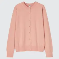 ユニクロ　UVカットクルーネックカーディガン　Mサイズ