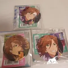 あんさんぶるスターズ 三毛縞斑 缶バッジ Apr.idol 3個セット