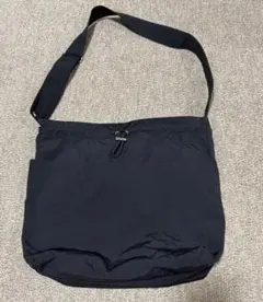 GU ナイロン ドローストリング ショルダーバッグ
