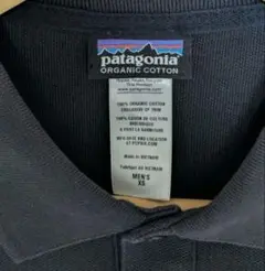 Patagonia オーガニックコットン ポロシャツ MENS XS ブラック
