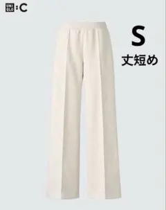 UNIQLO : C スウェットストレートパンツ/丈短め
