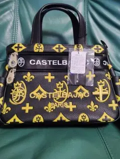 CASTELBAJAC トートバッグ 黒/黄色