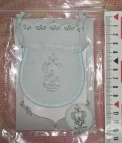 訳あり　未使用品　アンジェリーク　ネオ アンジェリーク　スエード缶バッジ　巾着