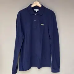 LACOSTE CLASSIC FIT ネイビー ポロシャツ US M