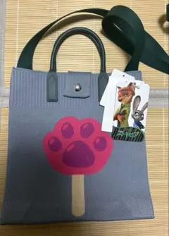 しまむら　ズートピア　ニットショルダーバッグ