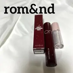 ロムアンド ジューシーラスティングティント 17 プラムコークとアイグリッター