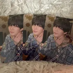 なにわ男子　hard work トレカ　長尾謙杜