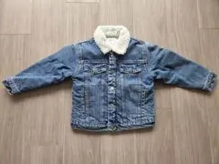 【期間限定セール】ZARA Gジャン デニムジャケット 内ボア 98cm