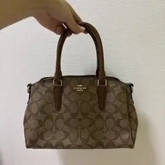 COACH ブラウン ショルダーバッグ