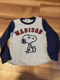 スヌーピー　ロングTシャツ120 PEANUTS