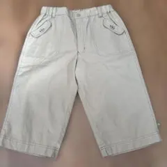 ☆美品☆ファミリア　七部丈パンツ　ズボン　120㎝　車刺繍