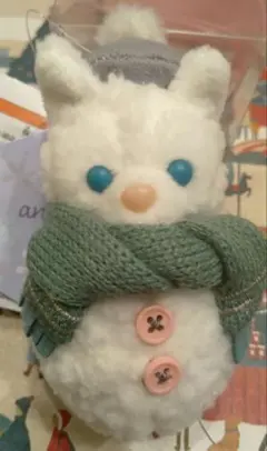 シークレット　オブ　スノーウィーデイ　ジェラトーニ　ぬいぐるみチャーム　雪だるま