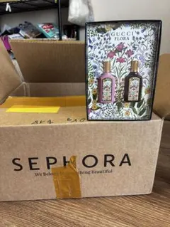 ♥【472】ほぼ未使用！グッチ フローラミニ香水3種セット - メルカリ
