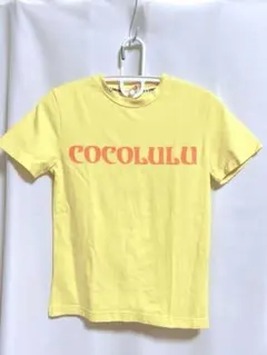 《平成ギャル》COCOLULU 半袖Tシャツ イエロー　ココラーのサムネイル