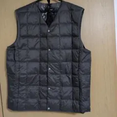 TAION ダウンベスト　チャコールグレー　L