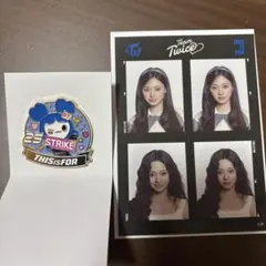 TWICE THIS IS FOR POPUPツウィランダムピンバッジ 証明写真