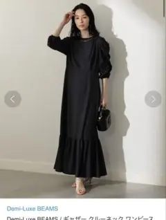 MARIIHA × Demi-Luxe BEAMS 春の月ワンピース 38 MARIIHA × Demi-Luxe