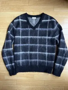 サンローラン 14AW ニット モヘア Vネック XS エディスリマン