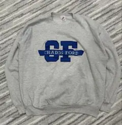 90s USA製 JERZEES スウェット XL グレー カレッジ風 ワッペン