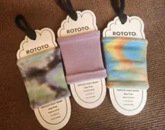 ⭐ROTOTO⭐ フットバンド ユニセックス 3足セット！ ロトト フリーサイズのサムネイル