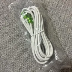 ホワイト モジュラーケーブル