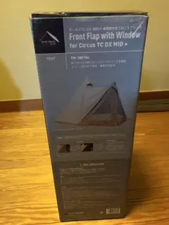 【美品】テンマクサーカスTC DX MID専用フロントフラップ(窓付き） サーカスTC DX MID＋専用窓付きフロントフラップ｜TENT